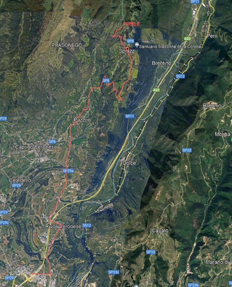 Agriturismo Preele Villa Ferrara di Monte Baldo Eksteriør billede